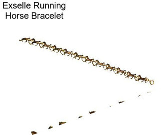 Exselle Running Horse Bracelet
