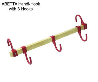 ABETTA Handi-Hook with 3 Hooks