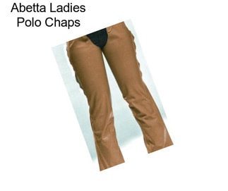 Abetta Ladies Polo Chaps