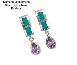 Montana Silversmiths River Lights Tears Earrings