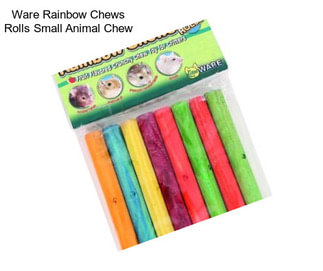 Ware Rainbow Chews Rolls Small Animal Chew