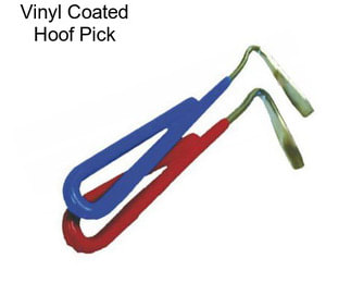 Vinyl Coated Hoof Pick