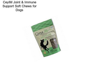 CeylM Joint & Immune Support Soft Chews for Dogs