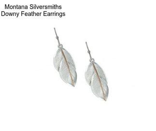 Montana Silversmiths Downy Feather Earrings