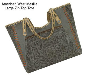 American West Mesilla Large Zip Top Tote