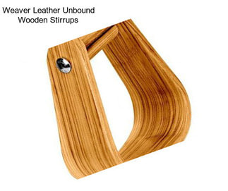 Weaver Leather Unbound Wooden Stirrups