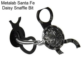 Metalab Santa Fe Daisy Snaffle Bit