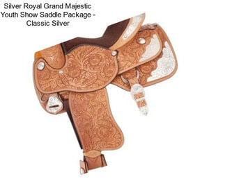 Silver Royal Grand Majestic Youth Show Saddle Package - Classic Silver