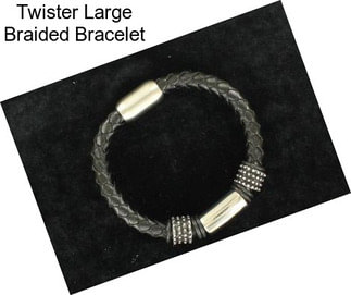 Twister Large Braided Bracelet