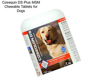 Cosequin DS Plus MSM Chewable Tablets for Dogs