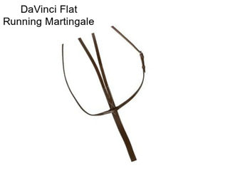 DaVinci Flat Running Martingale