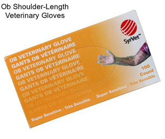 Ob Shoulder-Length Veterinary Gloves