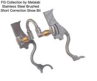 FG Collection by Metalab Stainless Steel Brushed Short Correction Show Bit