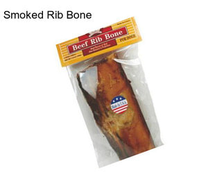 Smoked Rib Bone