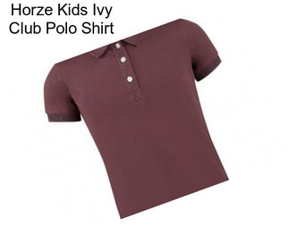 Horze Kids Ivy Club Polo Shirt