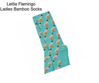 Lettia Flamingo Ladies Bamboo Socks