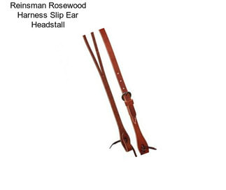 Reinsman Rosewood Harness Slip Ear Headstall