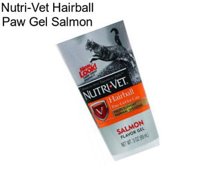 Nutri-Vet Hairball Paw Gel Salmon