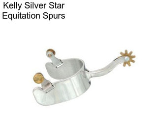 Kelly Silver Star Equitation Spurs