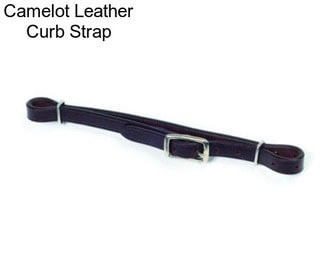 Camelot Leather Curb Strap