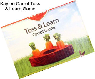 Kaytee Carrot Toss & Learn Game