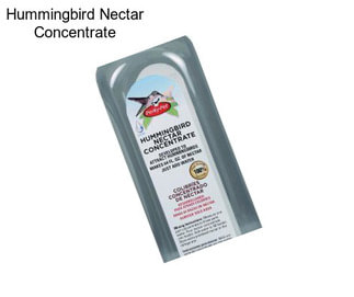 Hummingbird Nectar Concentrate