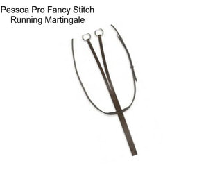 Pessoa Pro Fancy Stitch Running Martingale