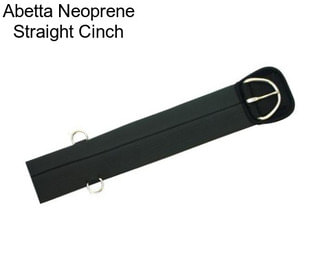 Abetta Neoprene Straight Cinch