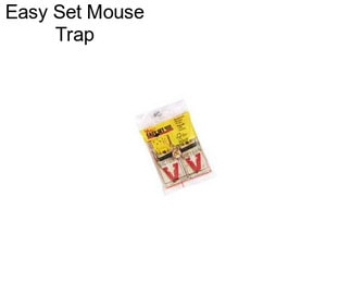 Easy Set Mouse Trap