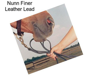 Nunn Finer Leather Lead