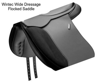 Wintec Wide Dressage Flocked Saddle