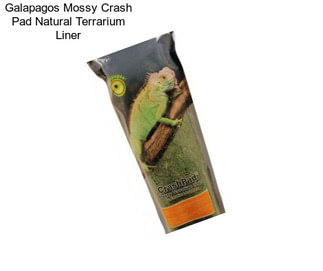 Galapagos Mossy Crash Pad Natural Terrarium Liner