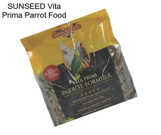 SUNSEED Vita Prima Parrot Food