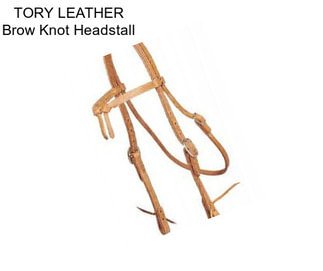 TORY LEATHER Brow Knot Headstall