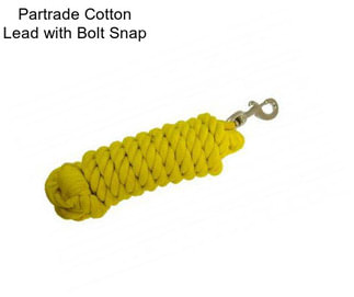 Partrade Cotton Lead with Bolt Snap