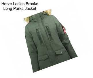 Horze Ladies Brooke Long Parka Jacket
