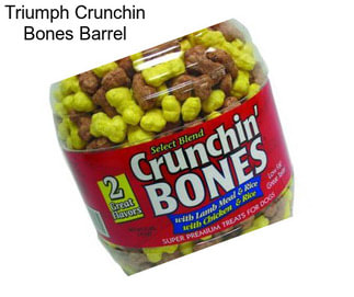 Triumph Crunchin Bones Barrel