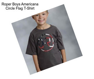 Roper Boys Americana Circle Flag T-Shirt