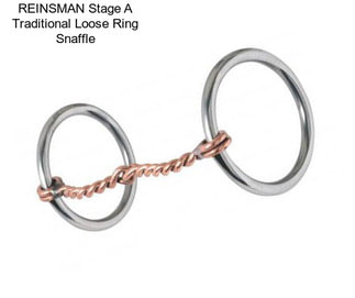 REINSMAN Stage A Traditional Loose Ring Snaffle