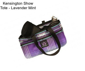 Kensington Show Tote - Lavender Mint