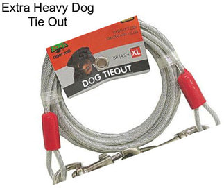 Extra Heavy Dog Tie Out