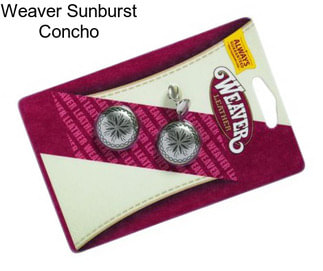 Weaver Sunburst Concho