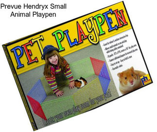 Prevue Hendryx Small Animal Playpen