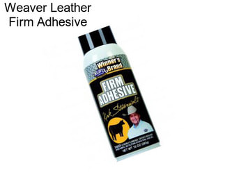 Weaver Leather Firm Adhesive