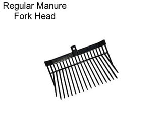 Regular Manure Fork Head