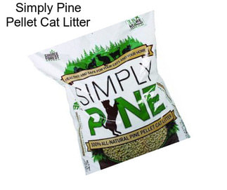 Simply Pine Pellet Cat Litter