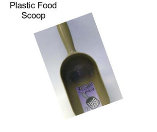 Plastic Food Scoop