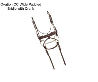 Ovation CC Wide Paddled Bridle with Crank