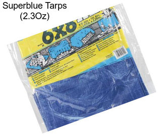 Superblue Tarps (2.3Oz)