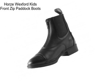 Horze Wexford Kids Front Zip Paddock Boots